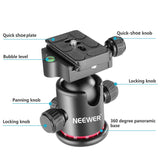 NEEWER GM-MT Arca Type Tripod Ball Head, view 4