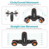 NEEWER DL100 3 Wheels Wireless Video Camera Dolly, view 5