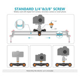NEEWER DL100 3 Wheels Wireless Video Camera Dolly, view 6