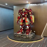 Nikola Toy Full Size MK44 Hulkbuster Veronica Resin Statue LED Iron Man Giant Collectible, view 3