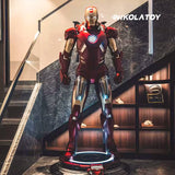 Nikola Toy 1:1 Full-Scale Iron Man Mark 7 LED Light-Up Sculpture, view 6