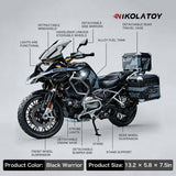 Nikola Toy 1/6 BMW R1250 GSADV Alloy Dynamic Motorcycle Model, view 2