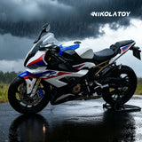 Nikola Toy 1/6 BMW S1000RR Alloy Dynamic Motorcycle Model, view 4