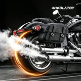 Nikola Toy 1/6 Harley Fat Boy Alloy Dynamic Motorcycle Model, view 4