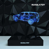 Nikola Toy 3D Holographic Projection Anime Figurine Display Box, view 4