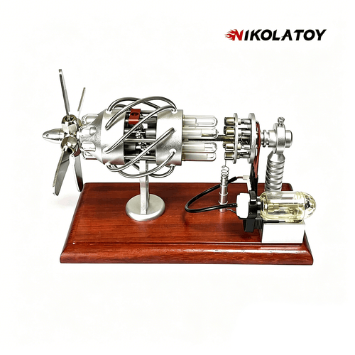Nikola Toy Aircraft Model Stirling Engine Model