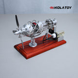 Nikola Toy Aircraft Model Stirling Engine Model, view 4