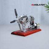 Nikola Toy Aircraft Model Stirling Engine Model, view 5