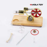 Nikola Toy Bamboo Based Single Cylinder Stirling Engine, view 2