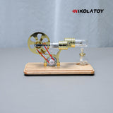 Nikola Toy Bamboo Based Single Cylinder Stirling Engine, view 4