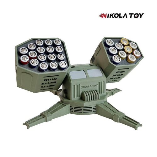 Nikola Toy Battlefield Mech - Creative Battery Storage Box