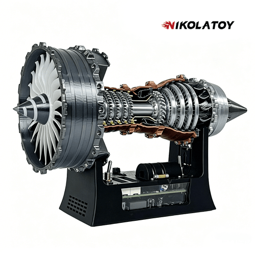 Nikola Toy Brushless Motor Version Super RR Trent 900 Turbofan Engine Model
