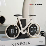 Nikola Toy Creative Bicycle Automatic Page Turning Clock, view 2