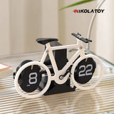 Nikola Toy Creative Bicycle Automatic Page Turning Clock, view 6