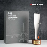 Nikola Toy F-16 Falcon F100-PW-229.STG.2 Fan Blade, view 2