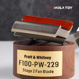 Nikola Toy F-16 Falcon F100-PW-229.STG.2 Fan Blade, view 5