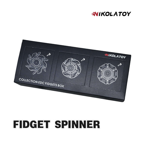 Nikola Toy Fidgets Spinner Toy Poking Lottery - 3Pack