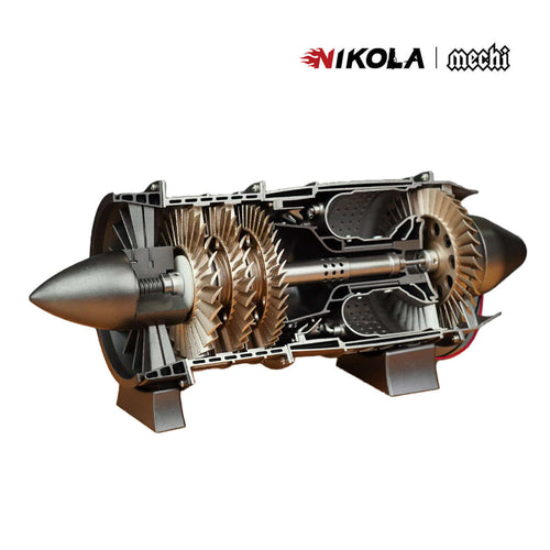 Nikola Toy Fighter Jet Turbojet Engine - DIY KIT