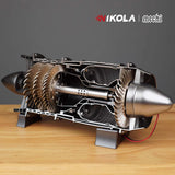 Nikola Toy Fighter Jet Turbojet Engine - DIY KIT, view 3