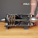 Nikola Toy Fighter Jet Turbojet Engine - DIY KIT, view 4
