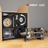 Nikola Toy Fighter Jet Turbojet Engine - DIY KIT, view 6
