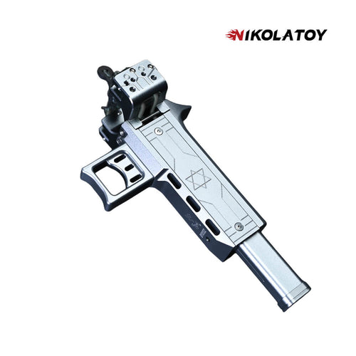 Nikola Toy Grandmaster‑V10 Auto‑Loading Slingshot Double Magazine High‑Speed Target‑Practice Catapult