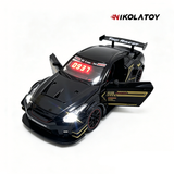 Nikola Toy GTR Car Alarm Clock with Engine Sound & Light Mist, view 2