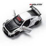 Nikola Toy GTR Car Alarm Clock with Engine Sound & Light Mist, view 3