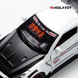 Nikola Toy GTR Car Alarm Clock with Engine Sound & Light Mist, view 4
