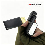 Nikola Toy Gun Type Cigarette Lighter With 3 Replaceable Magazine Clips, view 4