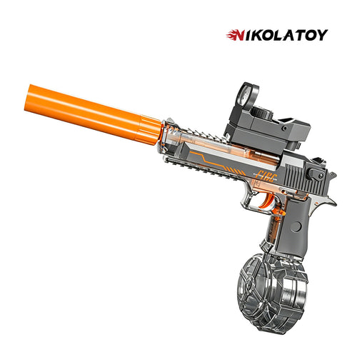 Nikola Toy High Performance Black Electric Desert Eagle Water Gun