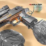 Nikola Toy High Performance Black Electric Desert Eagle Water Gun, view 2