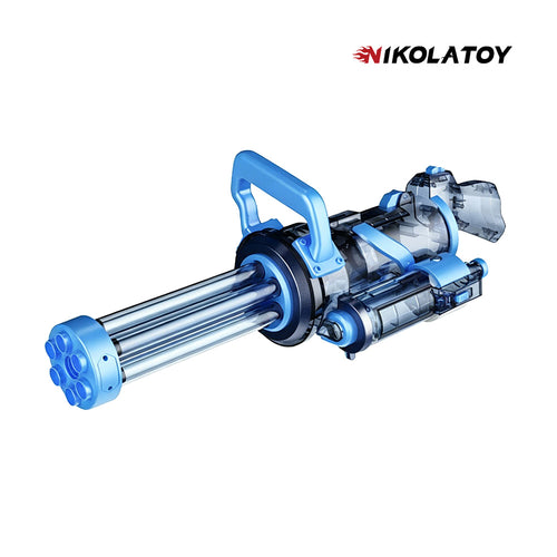 Nikola Toy High Performance Gatling Water Gun With Rotating And Luminous Muzzle