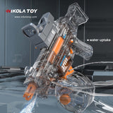 Nikola Toy High Performance UMP45 Electric Continuous Water Gun With Flashing Lights, view 3