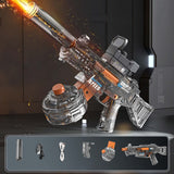 Nikola Toy High Performance UMP45 Electric Continuous Water Gun With Flashing Lights, view 5
