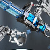 Nikola Toy High Speed Shooting Dual Muzzle Gatling Water Gun Backpack (Muzzle LED), view 4