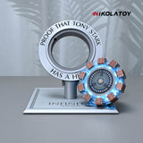 Nikola Toy Iron Man Arc Reactor Phone Charging Pad — Desk Decor with Atmosphere Lighting, view 4