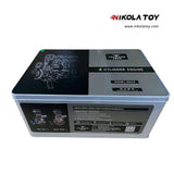 Nikola Toy TECHING L4 Car Engine Model Full Metal Assembling Four- Cylinder Building Kits, view 5