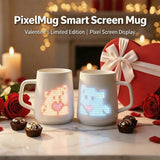 Nikola Toy LED Pixel Smart Mug App‑Controlled DIY Animation Ceramic Cup Interactive Couple Gift, view 2