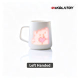 Nikola Toy LED Pixel Smart Mug App‑Controlled DIY Animation Ceramic Cup Interactive Couple Gift, view 5