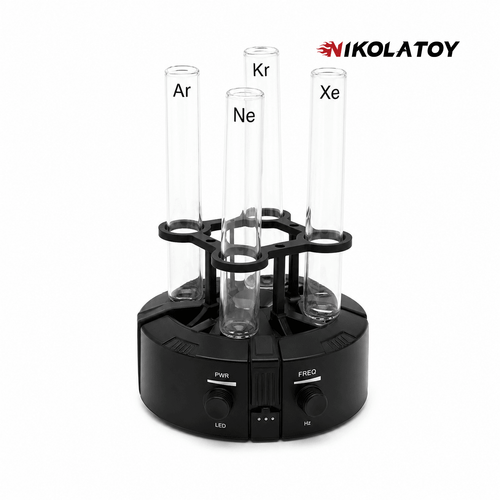 Nikola Toy Lightning Tesla Coil Inert Gas Tube Set