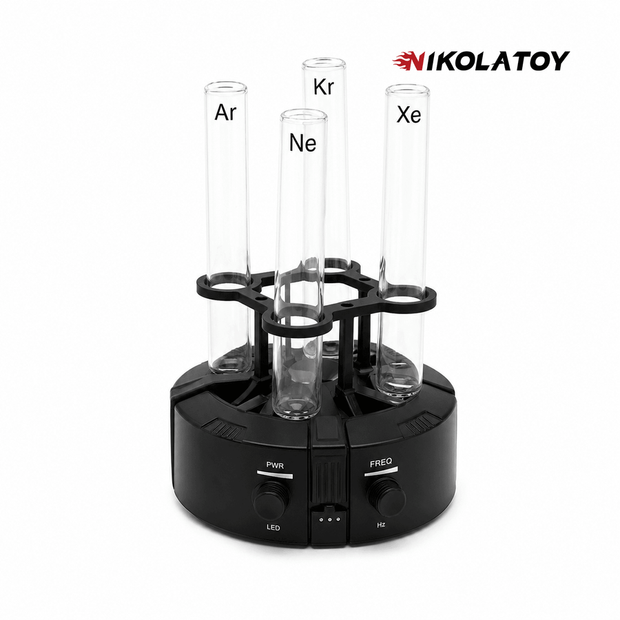 Nikola Toy Lightning Tesla Coil Inert Gas Tube Set
