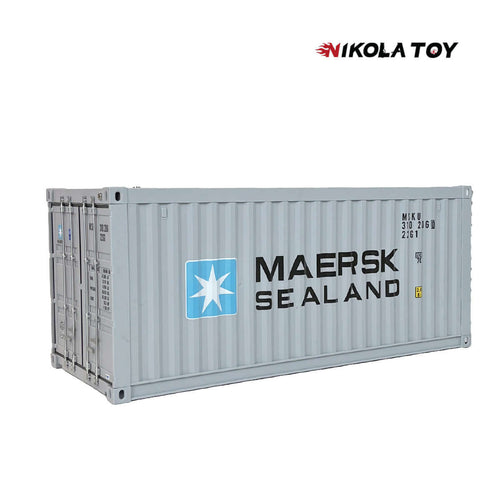 Nikola Toy MAERSK Large- Sized Container Model Toy With LED Display Box(Multiple Containers Can Be Connected In Series)