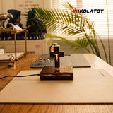 Nikola Toy Magnetic Levitating Crucifix Cross with LED Holy Bible Base, view 4