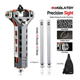 Nikola Toy Mechanical‑3 CNC Aluminum Quick‑Load Slingshot High‑Precision Outdoor Recreational Catapult, view 2