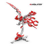 Nikola Toy Mechanical Species - Phoenix (3D Metal Puzzle), view 6