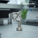 Nikola Toy Metal Anti‑Gravity Gyroscope Desktop Physics Toy, view 3