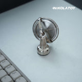 Nikola Toy Metal Anti‑Gravity Gyroscope Desktop Physics Toy, view 4