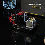Nikola Toy Mini Dual‑Cylinder Internal Combustion Engine Model DIY Assembled Kit, view 4