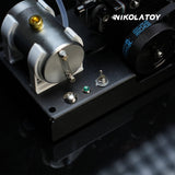 Nikola Toy Mini Dual‑Cylinder Internal Combustion Engine Model DIY Assembled Kit, view 5